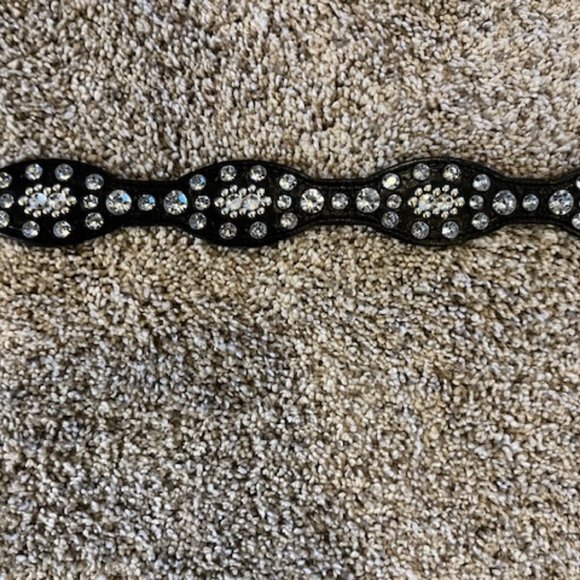 Rinestone studded belt size 38 - Picture 1 of 4